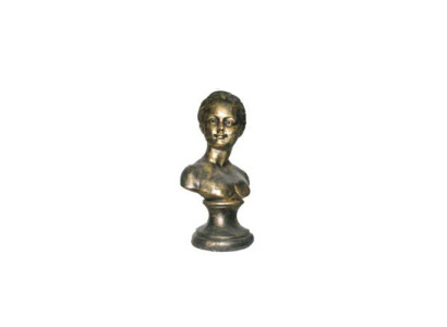 Bērnu bista zelta antīkā stila dekoratīvā figūra statuja skulptūra 29 cm figūras statujas R11