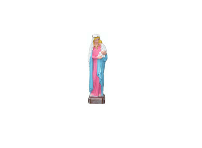 Dekoratīva figūra statuja skulptūra 31cm figūras statujas skulptūras Marija Jēzus bērns N61