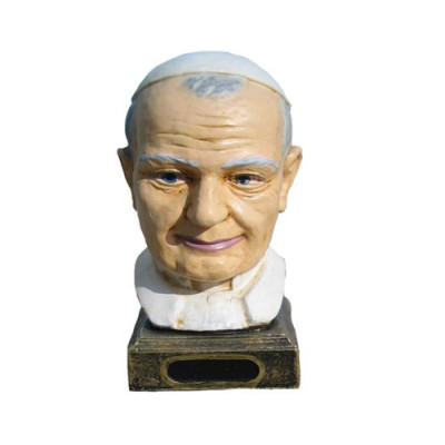 Dekoratīva figūra Statuja Skulptūra 20 cm Figūras Statujas Skulptūras Pāvests Jānis N7
