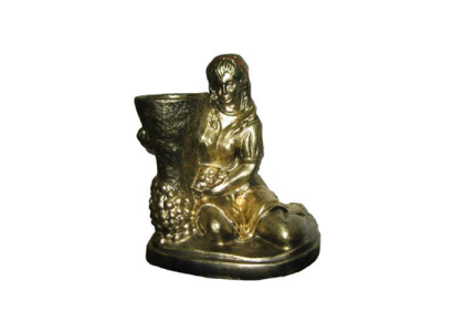 Rotbandigais platums:  Strēmelēts. Komplektā: Skulptūra. Skaits gabalos: 1. Platums: 34 cm. Materiāls: Polistons. Jauns. Dekoratīva figurīna.