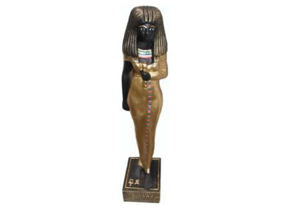 Ēģiptes skulptūra Kleopatra mākslīgā plastmasas statuja figūras statujas antīkais stils 35 cm