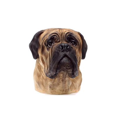 Dekoratīva figūra, statuja, skulptūra 35 cm FIgures Statues Sculptures Bull Dog Bust A182