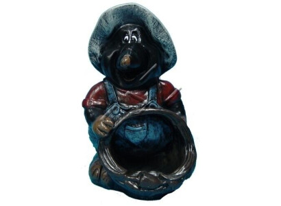 Dizaina vāze Maulwurf Dizaina skulptūra Figur Statue Statuen Figuren Dekorācijas Jauna