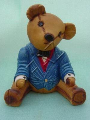 Dizaina Teddy Figūras Statuja Skulptūra Figure Skulptūras Dekorācija Deko Jauns c422