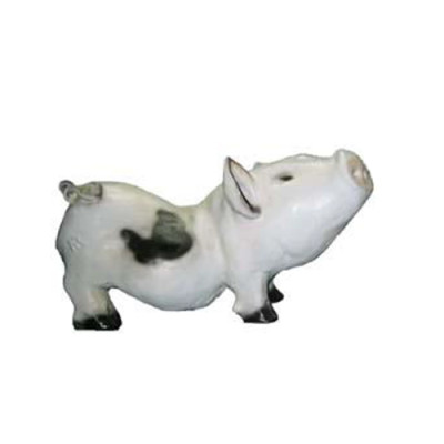 Mājloku fermas dekoru dārza figūras statuja dzīvnieks desas statujām 24cm.