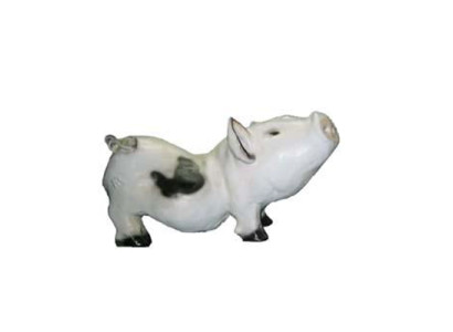 Mājloku fermas dekoru dārza figūras statuja dzīvnieks desas statujām 24cm.