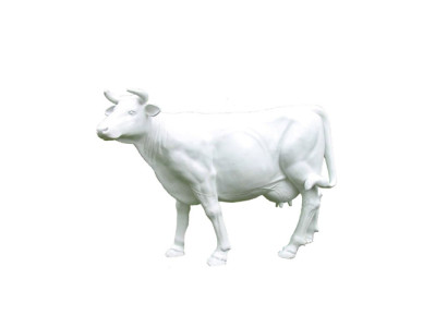 Govs lieluma figūra, dekoratīvās statujas, skulptūras dārza dekoriem, figūras 220 cm