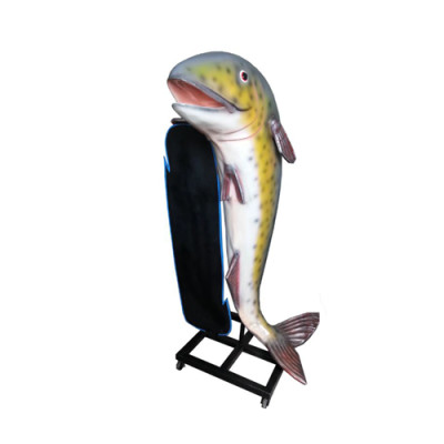 Skulptūra Surfpludmales dosē Statuāda Kāpinātājs Skulptūras Statujas Fiģūra Dosē Košs 185cm