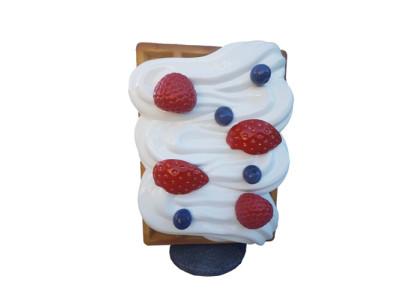 Figūra Gofre Plakātājs Gastronomija Skulptūra Statuja Figūras Dekorācija 120cm