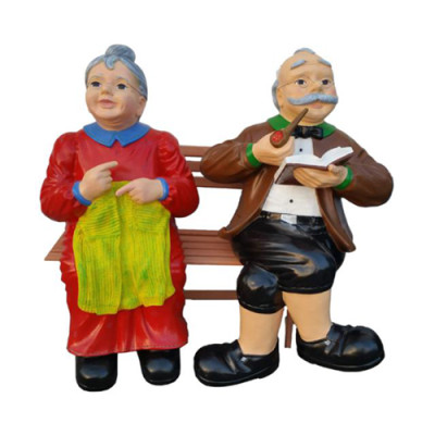 Dekoratīvā statuja skulptūra 110 cm figūras statujas skulptūras Jauni vectēti mūmīši P120