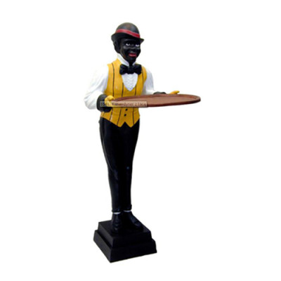 Butlers figūras statuja figūras statujas skulptūra restorāns viesnīca 170cm atbalsts jaunums