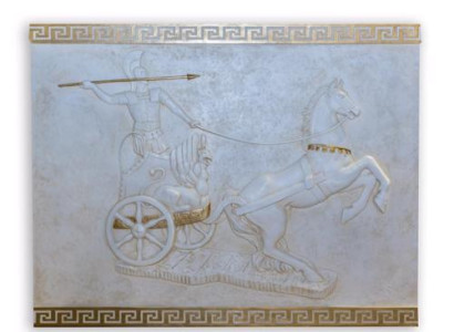 Aleksandra Lielā Dēļu Figūra Statuja Skulptūra 184x143cm Figūras Jauns Reljefs R113a