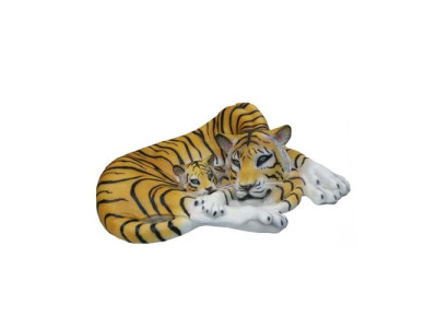Ķērpis Dekoratīva statuja Dārza statujas 35x80cm Roku darbs Figūra Plastmasa Jauna