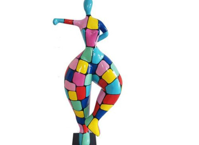 Abstrakta figura Statuja baletdejotāja Statujas dārza dekori, modernie griesti 132 cm.