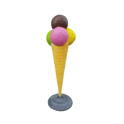 Skulptūra Bumba ar ledus reklāmu ledus saldējumu veikalu figurām statuēm standiem 175 cm komiksā.