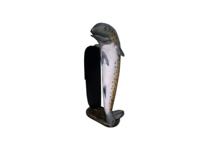 Skulptūra Zivju restorāns Figūra Statuja Skulptūras Izstādītājs Zīmogs Jauns 137cm