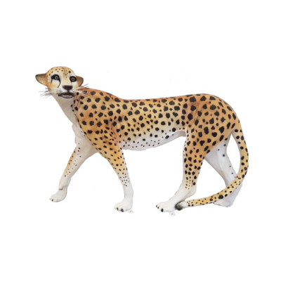 Dekorācijas dārza figūra Statuja skulptūra Leopards Dekoratīvas statujas figūra 85x135cm