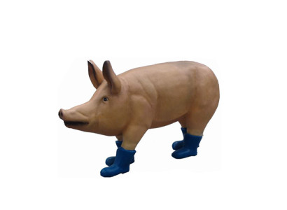 Dekoru dārzs Figura Statuja Figūras Statujas Dekors Jauns Skulptūras Cūka 100cm