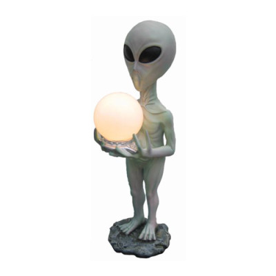 Mūsdienīga galdabalta Šausmīgs lukturis Alien figūra apgaismojums Skulptūra Figūras