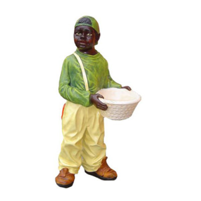 Dekoratīvs figūra statuja skulptūra 90 cm figūras statujas skulptūras Melnās ASV P36