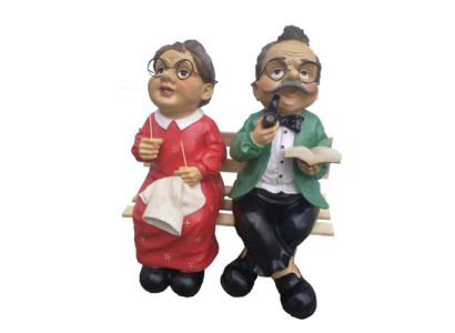 Dekoratīva figūra statuja skulptūra 40 cm figūras statujas skulptūras dārza dekorācija