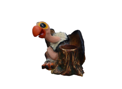 Lietošanas figure Aasgeier Putns Dārza Figūras Skulptūra Statues Skulptūras 45cm Jauni