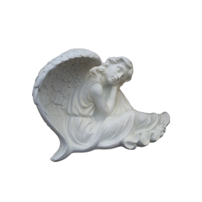 Dekoratīvā figūra statuja skulptūra 40x70 cm figūras statujas skulptūras dārzam Enģelis R109