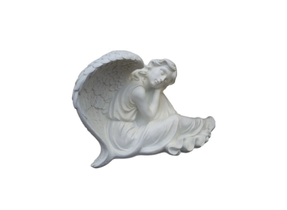 Dekoratīvā figūra statuja skulptūra 40x70 cm figūras statujas skulptūras dārzam Enģelis R109