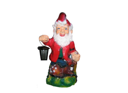 Dārza gnome dārza dekora figūras Roku gleznas jaunas 75 cm raganas statujas figūra.