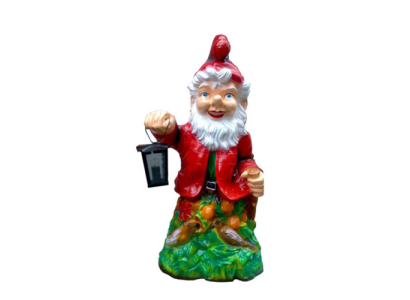 Dārza rūķis 75cm dārza dekoru figūras statuja figūra roku gleznota jauna