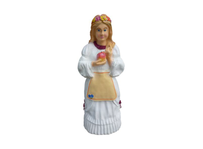 Dekoratīva figūra Statuja Skulptūra 84 cm Figūras Statujas Skulptūras Meitene Ābols P18