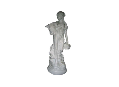 Sieviete ar grozu Deko figūra Statuja Skulptūra 64 cm Figūras Statujas Skulptūras R34