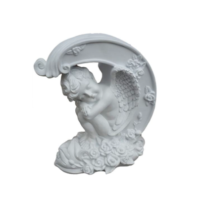 R104 ir dekoratīva figūra, statuja, skulptūra 50 cm, figūras, statujas, skulptūras, engel, bērns, jauna.