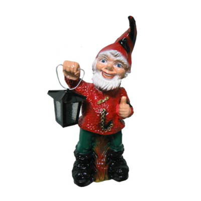 Dārza mājas dekora figūra statuja skulptūras dekoratīvas figūras rūķis roku darbs K31