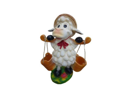 Moderns dizains aitu sētā dārzs no 40 cm dekoratīvās skulptūras dekorācijas