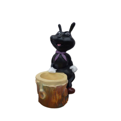Dārza skudrus 48 cm dārza dekoru figūras statuja figūra roku gleznota Jauna