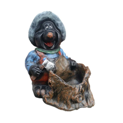 Dizains Figur Statuja Figura Dekorācija Dekoratīvā Statuja Plastmasas Skulptūra Mazirbīts