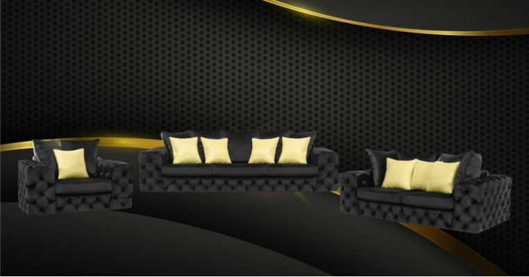 Luksusa 4-vietīgā dīvāna atdzelzs dīvāns āda audums tekstils dīvāni komplektā trīsvietīgi.