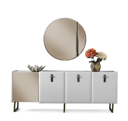 Anketa Sideboard Skapis Spogulis Koks Komoda Moderns Balti Grupa