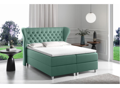 Gulta Chesterfield boxspring mēbeles gultai king izmērs aizbāniem viesnīca jauns guļamistabā