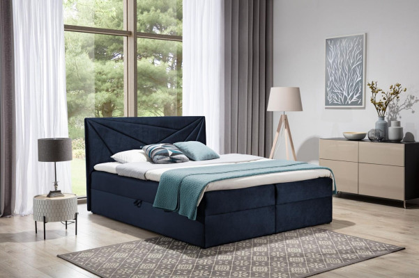 Divgultas gulta ar gultas kasti Boxspring gulta ģimenes gulta Gultas Piespiedu gulta 180cm