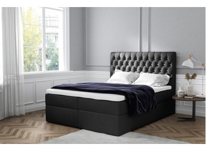 Boxspring gultas Dubultgulta Lauva gulta Gultas karkass Gulta Ar polsteri Gultas 180x200cm