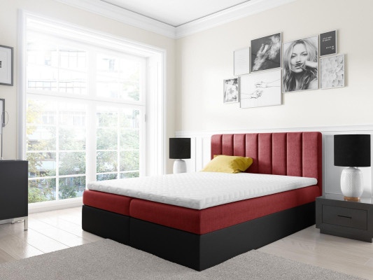 Boxspring divvietīgs gultas divvietīga gulta ar lietusekāstu laulības gulta gultas 180 cm polsteris