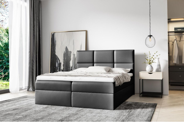 Gulta ar atspirdzināto materiālu 160x200 dizaina divguļamā gulta moderns gultas mēbeles
