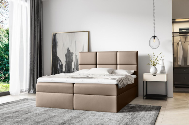 Gulta ar atspirdzināto materiālu 160x200 dizaina divguļamā gulta moderns gultas mēbeles