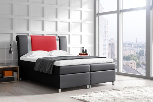 Gulta ar gultas kasti, boxspring gultas, dubultgultas 160x200, guļamistabas viesnīcas mēbeles jaunas.