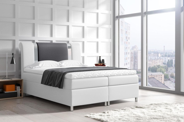 Gulta ar gultas kasti, boxspring gultas, dubultgultas 160x200, guļamistabas viesnīcas mēbeles jaunas.