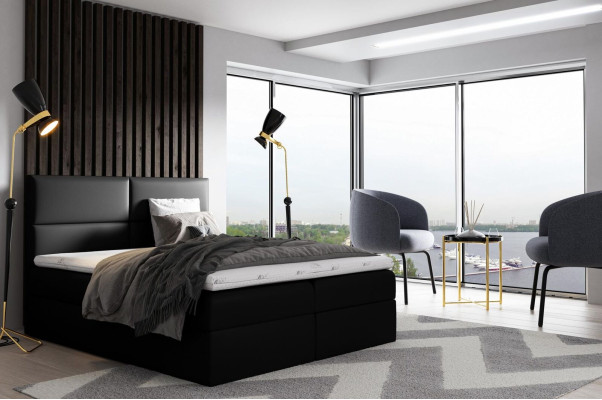 Boxspring gulta Modernais gultas Luxus mēbeles Gulta kastes Gultiņas Polsterbett Doppelbett