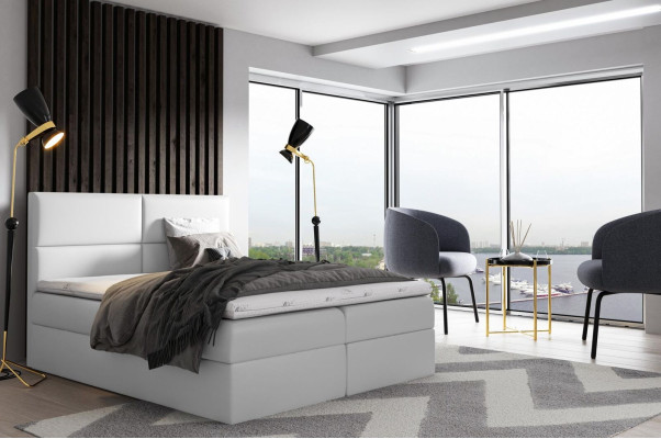 Boxspring gulta Modernais gultas Luxus mēbeles Gulta kastes Gultiņas Polsterbett Doppelbett