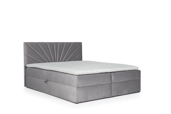 Boxspring gulta divguļamā gulta ar gultas kasti patīkams gultas polsteris sarkans jauns
